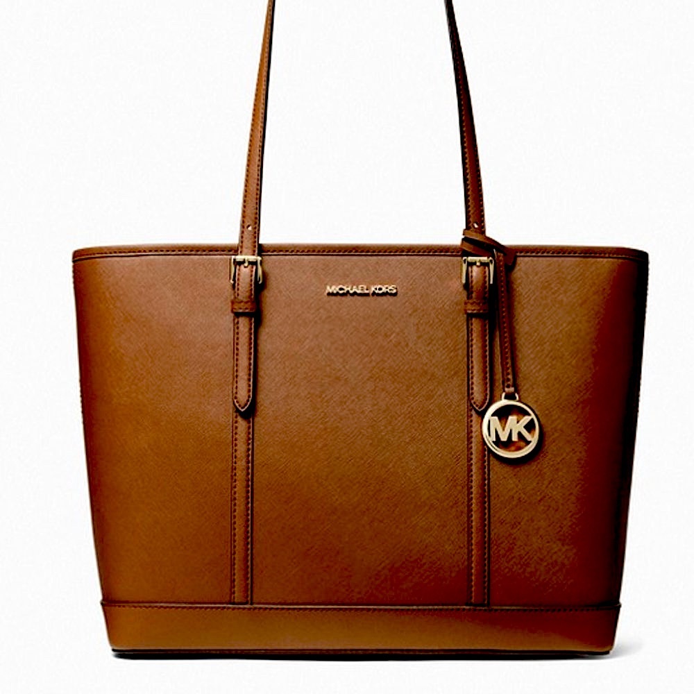 MICHAEL Michael Kors Jet Set Travel Large Saffiano Leather Tote